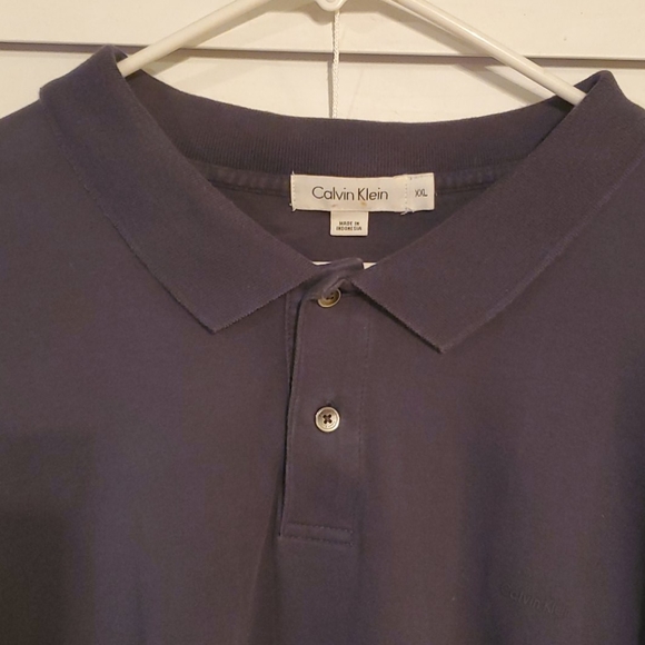 Blue Calvin Klein polo - Picture 2 of 2